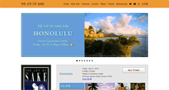 Desktop Screenshot of joyofsake.com